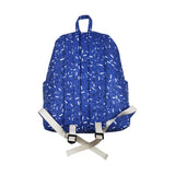 BA0340 blue Fireworks waffles zipper schoolbag