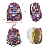 BA0386 kpop bow backpack preschool  bag 17*13.2*5 inch