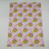 BL0067--HOWDY  pink blanket
