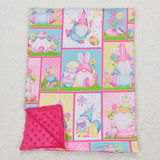 BL0094-- Easter pink blanket
