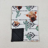 BL0152 western highland cow  Blankets 29x43 inches