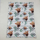 BL0152 western highland cow  Blankets 29x43 inches