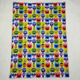 BL0196 Baby  cartoon colorful checked Blankets