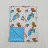 BL0230 baby cartoon blue blanket
