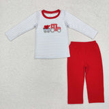 Sibling matching embroidery Valentine's day car clothing