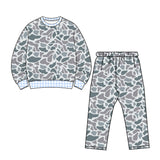 Preorder MOQ 5 pcs Each Style Camo Boys Set Kids Matching Clothes-2026.8.21