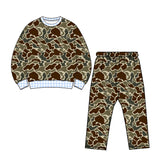 Preorder MOQ 5 pcs Each Style Camo Boys Set Kids Matching Clothes-2026.8.21