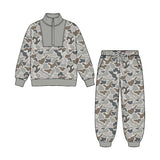 Preorder MOQ 5 pcs Each Style  Boys camo Set Kids Matching Clothes-2026.8.25