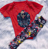Halloween red boys clothing