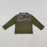 High quality Camo zipper pullover