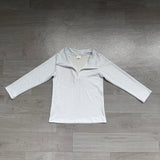 Sample BT1878 baby boys blue stripe zipper long sleeve pullover