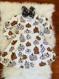 FALL pumpkin girl dress