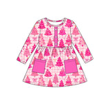 Preorder MOQ 5 pcs Each Style Christmas Santa Tree Kids Matching Clothes-2026.8.19