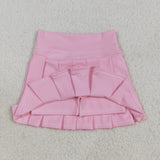 GLK0088 Girls pink Skirt yoga