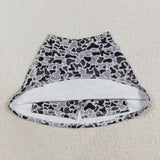 GLK0127 Girls camo Skirt yoga