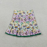 GLK0163 Girls Mardi Gras Skirt yoga