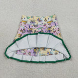GLK0163 Girls Mardi Gras Skirt yoga