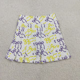 GLK0212 Girls girls yoga bow Skirt