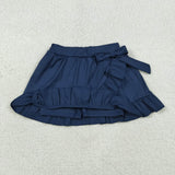 GLK0217 Girls girls navy floral Skirt