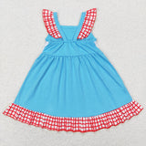 GSD0594-- i love mom girls dress