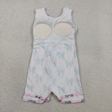 GSD1853 baby Girls pink black bow Dress