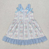 GSD1946 spring floral summer dress