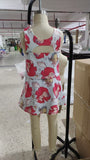 GSD2354 girls sleeveless cartoon beauty Dress yoga