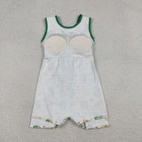 GSD2950 girls Mardi Gras Crocodile sleeveless Dress yoga