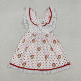 GSD2963 Baby Girls Valentine's love pocket lace dress
