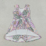 GSD3051 girls Easter sleeveless Dress yoga