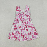 GSD3053 girls Easter sleeveless Dress yoga