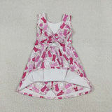 GSD3053 girls Easter sleeveless Dress yoga