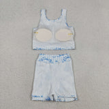 GSD3067 girls Castle sleeveless Dress yoga