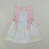 GSD3249 Baby summer floral  girls dress