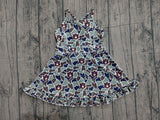 Pre-order GSD3588 girls A camo dress yoga