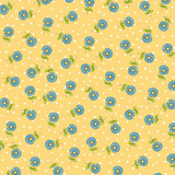 3.4 Pre-order GSD3859 girls flower yellow sleeveless dress