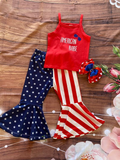 4th of July  American babe girls outfits