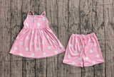 Pre-order GSSO3417 girls dot pink slip shorts shorts outfits