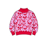 8.12 Pre-order girls valentine long sleeves mock neck shirt top