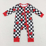 LR0856-- Valentine love zip sleeper
