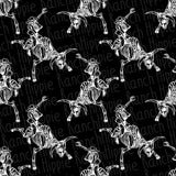 LR2466 baby cowboy zipper black romper