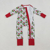 LR2574 baby boy clothes cartoon boy christmas winter romper