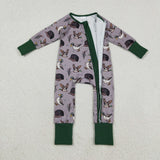 LR2886 baby boys duck long sleeves romper