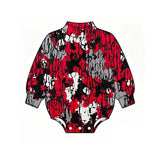10.23 Pre-order  Baby boys camo long sleeve mock neck romper
