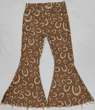 P0227--new style western horseshoe jeans