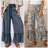 7.7 Pre order P0952 Adult women long leopard Pants yoga