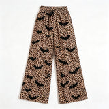 8.5 Pre-order P1129 Adult women Halloween leopard long Pant