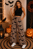 8.5 Pre-order P1129 Adult women Halloween leopard long Pant