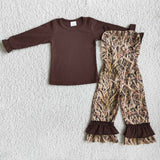 brown Girl suspenders