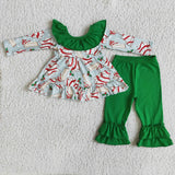 Christmas cake green girls clothing outfits